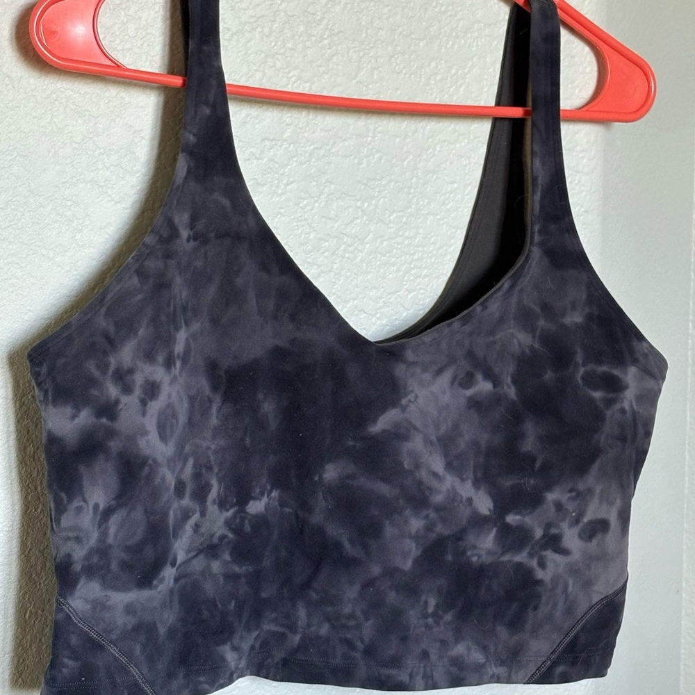 Lululemon Athletica Black and Gray Top